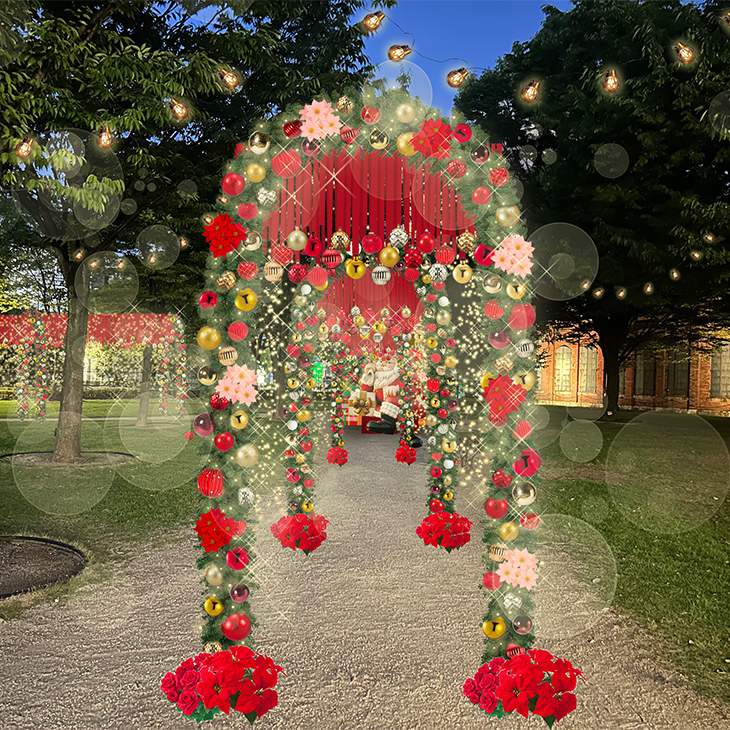 クリスマスハウス&アーチ